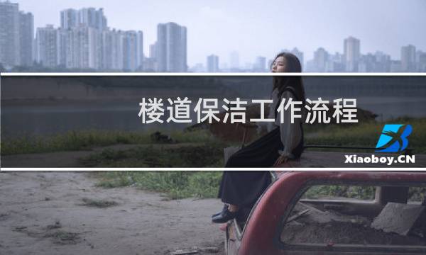 楼道保洁工作流程 - 楼道保洁员的工作流程