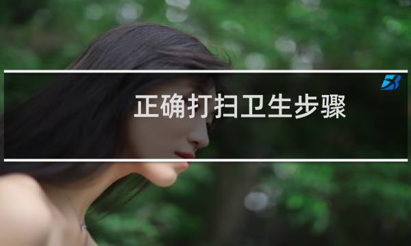 正确打扫卫生步骤 - 日常打扫卫生流程