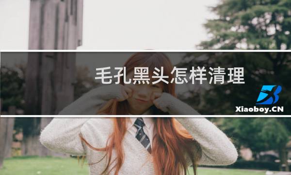 毛孔黑头怎样清理 - 自己清理黑头的妙招