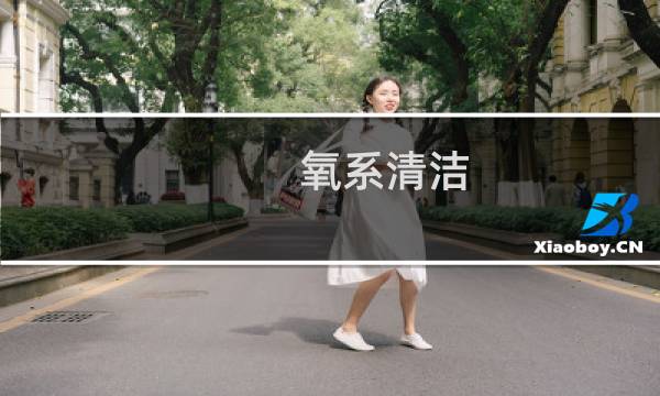 氧系清洁 - 净态氧根本洗不干净