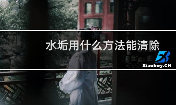 水垢用什么方法能清除 - 很硬的水垢清除妙招