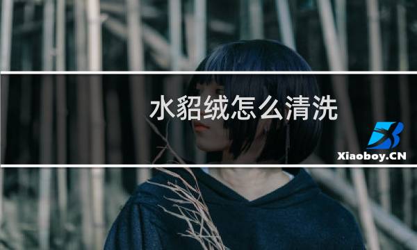 水貂绒怎么清洗 - 水貂绒自己在家怎么洗
