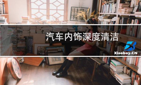 汽车内饰深度清洁 - 汽车内饰清洗多少钱一次