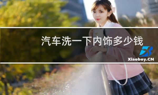 汽车洗一下内饰多少钱 - 汽车内饰多少钱一次