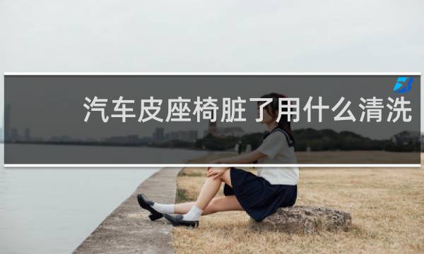 汽车皮座椅脏了用什么清洗 - 怎样清洗汽车座椅