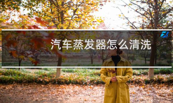 汽车蒸发器怎么清洗 - 汽车蒸发器冬天能洗吗