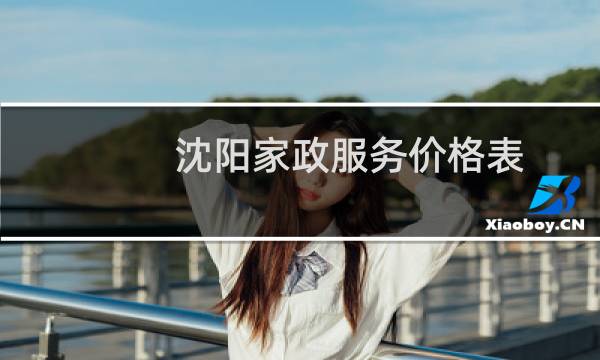 沈阳家政服务价格表 - 沈阳家庭保洁怎么收费