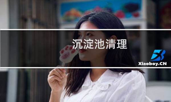 沉淀池清理 - 沉淀池污泥清理