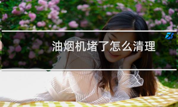 油烟机堵了怎么清理 - emeet油烟机怎么清理