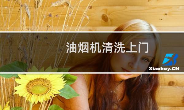 油烟机清洗上门 - 上门清洗油烟机的女人