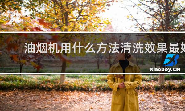 油烟机用什么方法清洗效果最好 - 油烟机彻底清洗方法