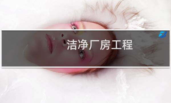 洁净厂房工程 -