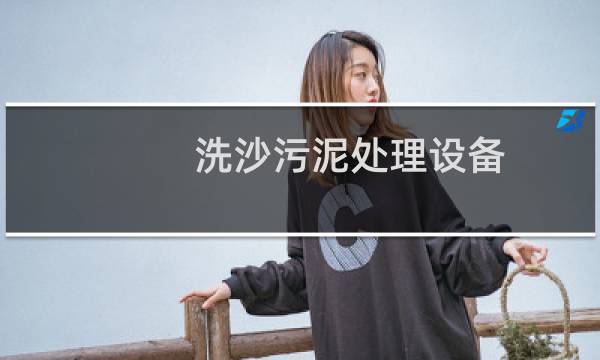 洗沙污泥处理设备 - 洗砂污水污泥处理设备