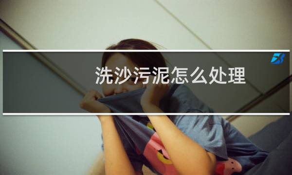 洗沙污泥怎么处理 - 洗沙后的污泥怎么利用