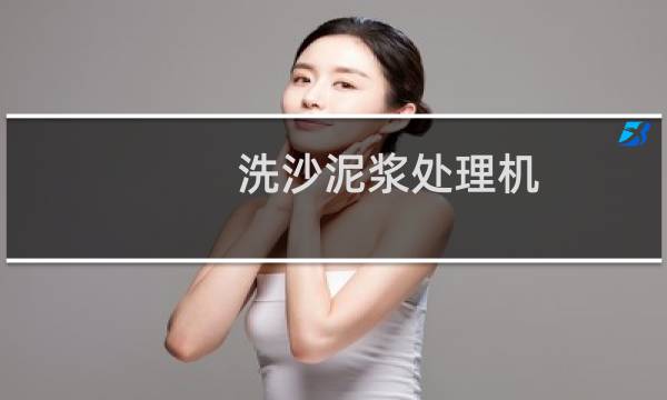 洗沙泥浆处理机 - 洗沙泥水处理