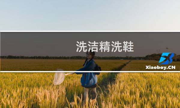 洗洁精洗鞋 - 鞋子不能用洗洁精