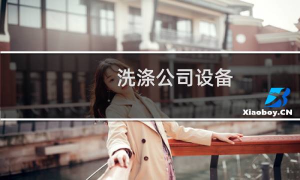 洗涤公司设备 - 大型洗涤设备