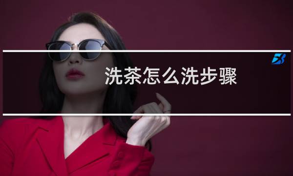 洗茶怎么洗步骤 - 茶洗怎么用图解