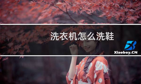 洗衣机怎么洗鞋 - 洗衣机洗运动鞋的方法