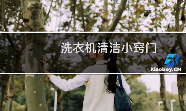 洗衣机清洁小窍门 - 最简单的洗衣机清洗法