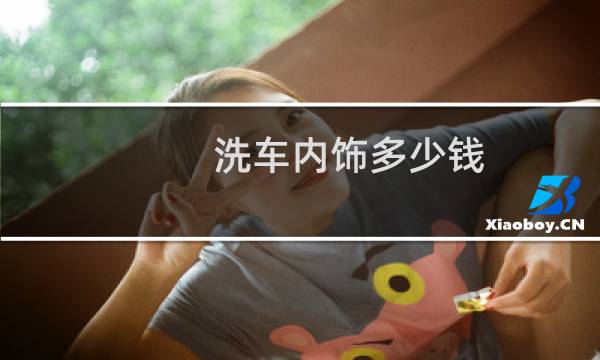 洗车内饰多少钱 - 全车室内大清洗多少钱