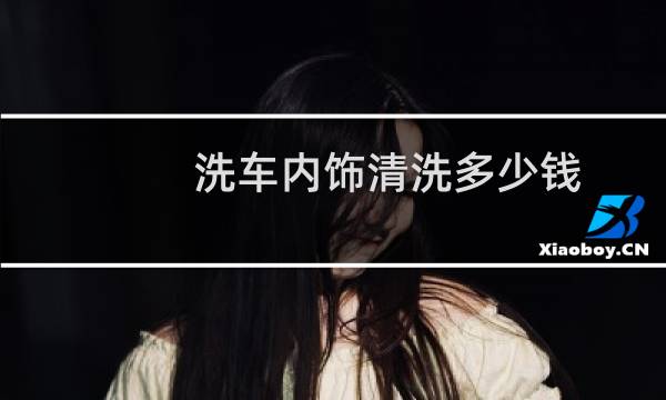 洗车内饰清洗多少钱 - 全车室内大清洗多少钱