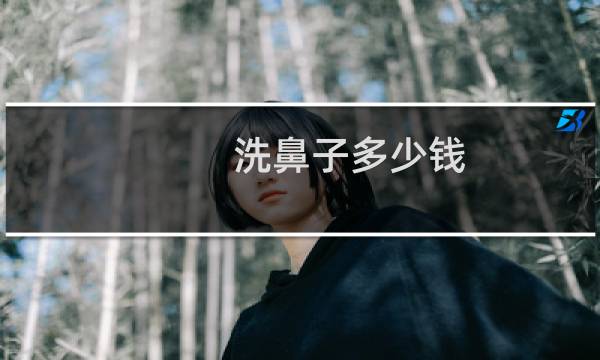 洗鼻子多少钱 - 洗鼻多少钱一次