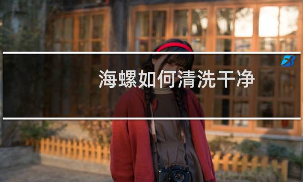 海螺如何清洗干净 - 海螺怎么洗最快最干净视频