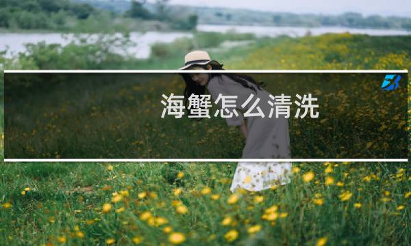 海蟹怎么清洗 - 螃蟹怎么清洗和处理