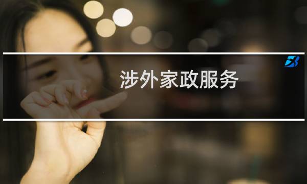 涉外家政服务 - 什么是涉外家政服务
