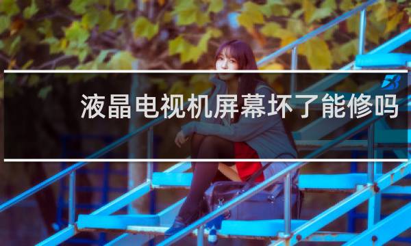 液晶电视机屏幕坏了能修吗 - 电视机被小孩砸花屏了