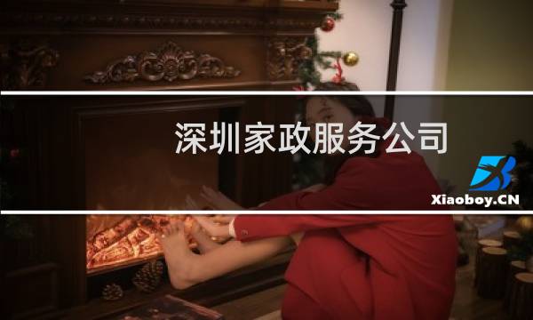 深圳家政服务公司 - 深圳最大最好的家政公司