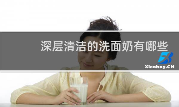 深层清洁的洗面奶有哪些 - 能深层清洁毛孔的洗面奶