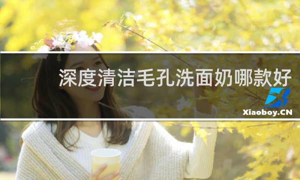 深度清洁毛孔洗面奶哪款好 - 能深层清洁毛孔的洗面奶
