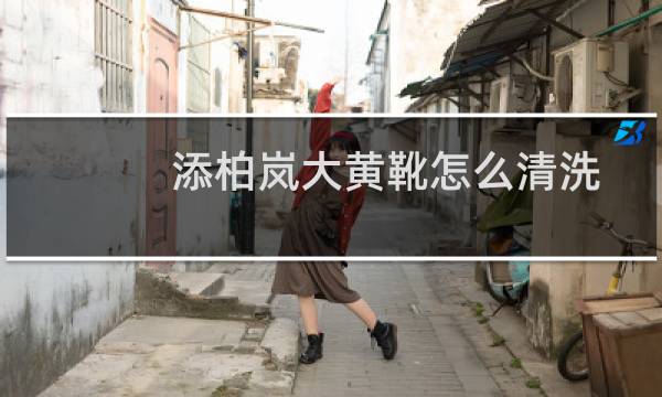 添柏岚大黄靴怎么清洗 - 大黄靴水洗洗坏了 图片