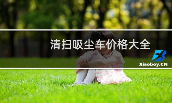 清扫吸尘车价格大全 - 洗扫车吸盘与地面距离是多少