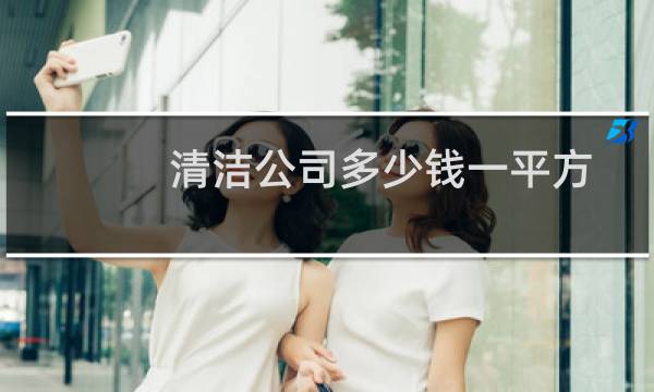 清洁公司多少钱一平方 - 保洁一平米多少钱一平