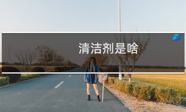 清洁剂是啥 - 清洁剂的成分