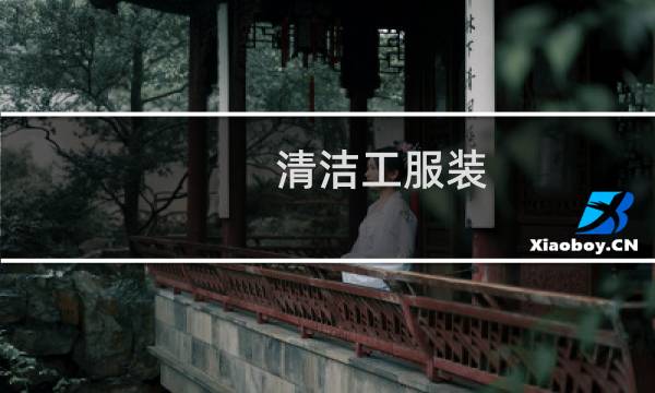 清洁工服装 - 清洁工服装粉色