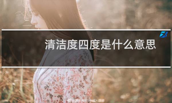 清洁度四度是什么意思 - 清洁度4度和老公有关吗