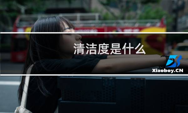 清洁度是什么 - 清洁度是指哪里