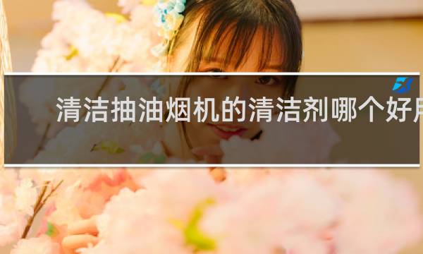 清洁抽油烟机的清洁剂哪个好用 - 油烟机清洗剂哪种好用