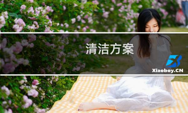 清洁方案 - 保洁定期清洁计划表