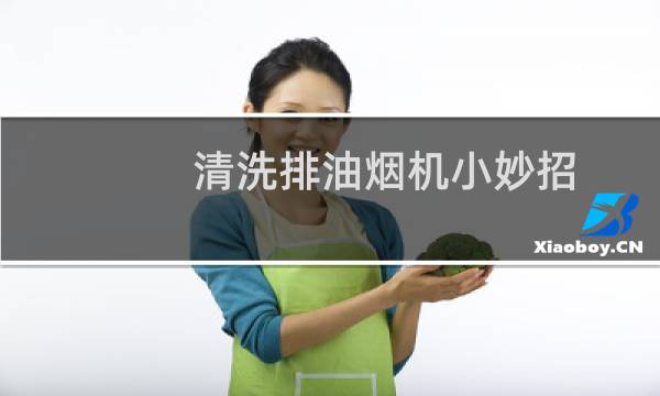 清洗排油烟机小妙招 - 生活小妙招清洗油烟机