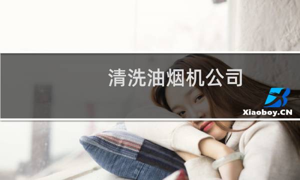 清洗油烟机公司 - 油烟机上门清洗公司