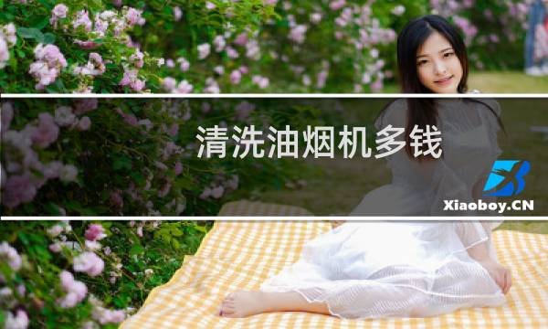 清洗油烟机多钱 - 油烟机清洗多少钱