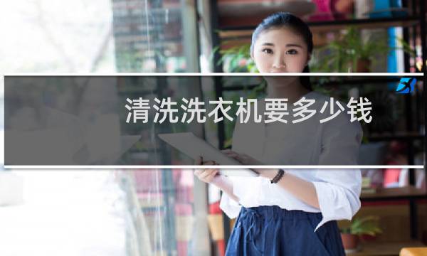 清洗洗衣机要多少钱 - 洗衣机洗一下多少钱