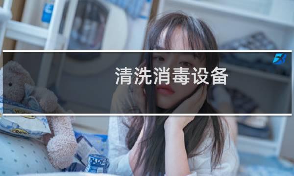 清洗消毒设备 - 大型消毒清洗设备