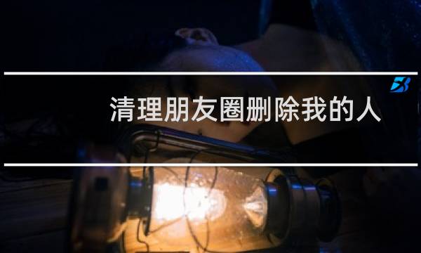 清理朋友圈删除我的人 - 微信清人专用句子