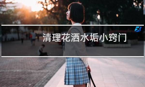 清理花洒水垢小窍门 - 怎样清洗花洒水管上的水垢